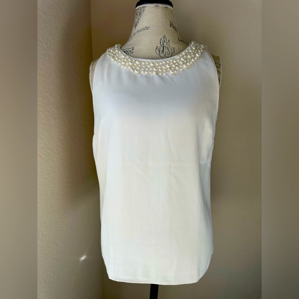Ann Taylor sleeveless blouse